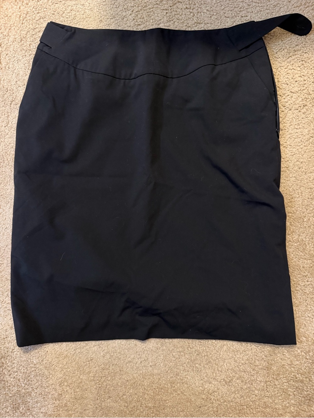 Classic Black Women's Pencil Skirt, Worthington, size 12